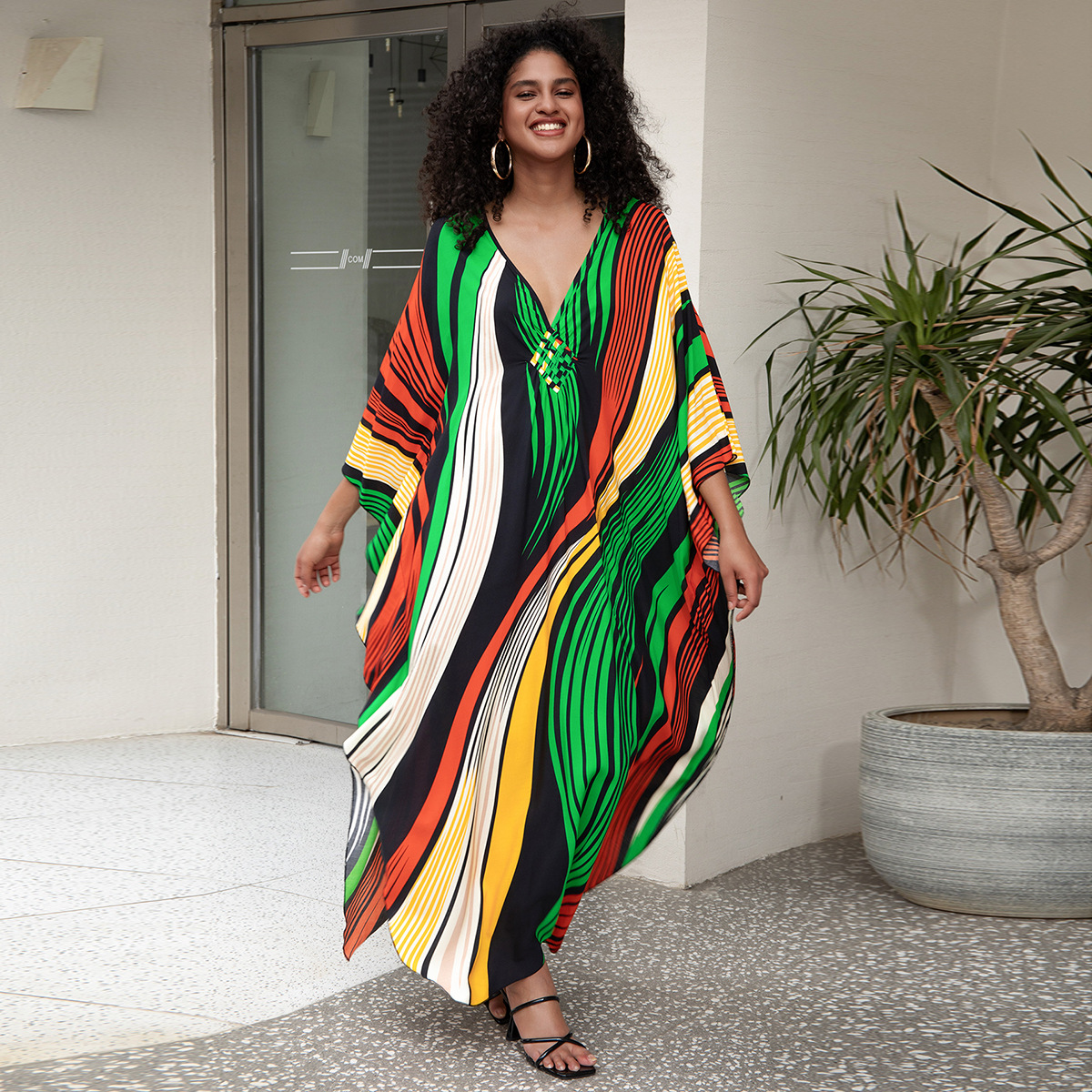 Conjunto de Praia Boho / Túnica