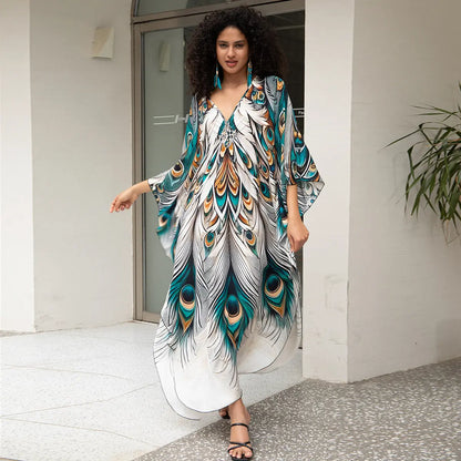 Conjunto de Praia Boho / Túnica